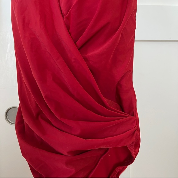 Miraclesuit Wrapsody One Piece Cayenne Red - Picture 6 of 12